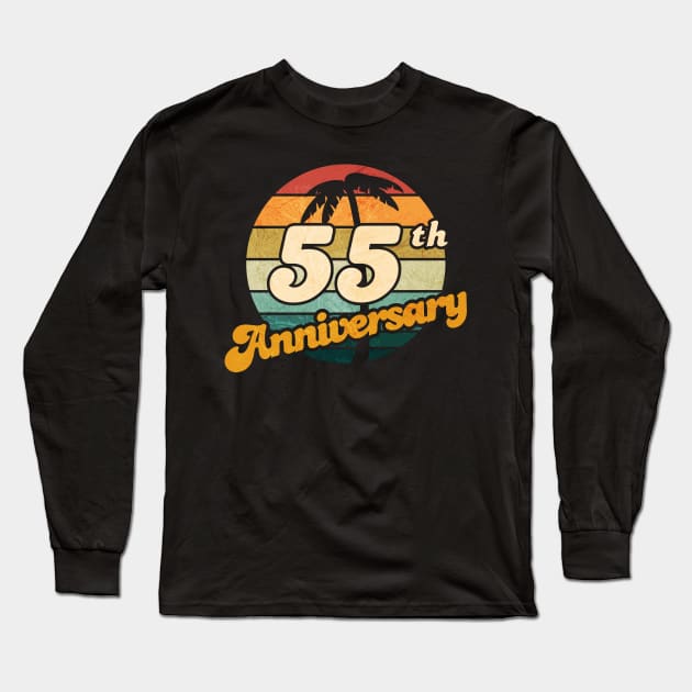 55th Anniversary Long Sleeve T-Shirt by Jennifer